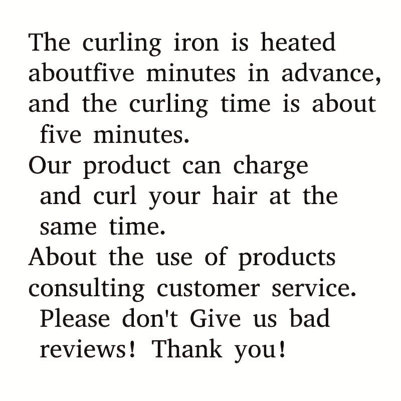 Planet Gates Cordless Automatic Curling Iron - USB Rechargeable, Anti-Tangle, Ceramic Cylinder, Quick Heating, 5-Level Temperature Control - Perfect For Long Hair, Includes Gift Box