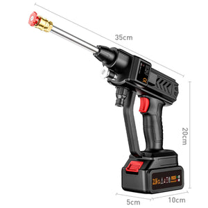 Planet Gates Cordless High pressure Water Gun 21V 8000mAh 300W 60BAR Spray Car Washer Tool Household Portable Rechargeable Water Gun Machine