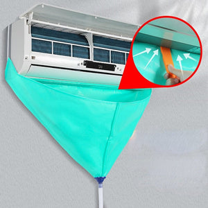 Planet Gates Cover 1pc Complete Air Conditioner Cleaning Kit - Includes Dust Cover, Water Bag, and General Cleaning Tools - Perfect for Wall Mounted Units - Keep Your AC Running Efficiently and Improve Air Quality