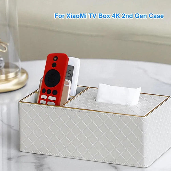 Planet Gates Cover For XiaoMi TV Box 4K 2nd Gen Silicone Protective Case Remote Control Replacement Shell Shockproof