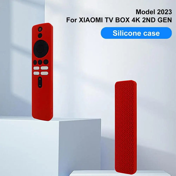 Planet Gates Cover For XiaoMi TV Box 4K 2nd Gen Silicone Protective Case Remote Control Replacement Shell Shockproof