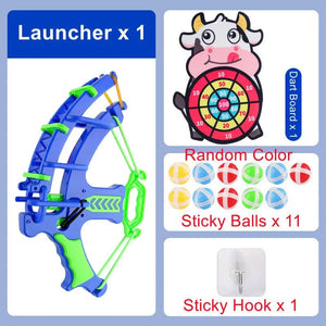 Planet Gates Cow x 11 Balls Montessori Throw Sport Shooting Target Sticky Ball Dartboard Basketball Board Games Educational Children Indoor Outdoor Game Toy