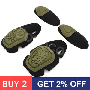 Planet Gates COYOCO Military Tactical Dragon Armor g4 Frog Suit Knee Support Pads & Elbow Brace Paintball Airsoft Kneepads Interpolated Set