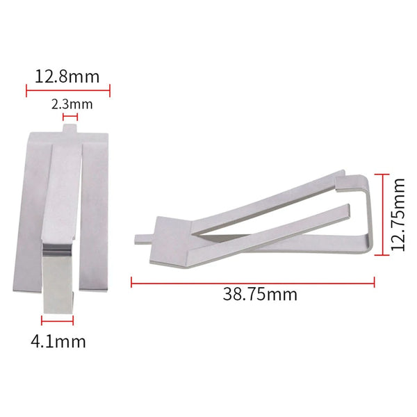 Planet Gates Creality 4PCS 3D Printer Parts Stainless Steel Glass Heated Bed Clips Clamp Holder Heatbed Clip For Ender 3 V2 Ender3 Pro CR-10S