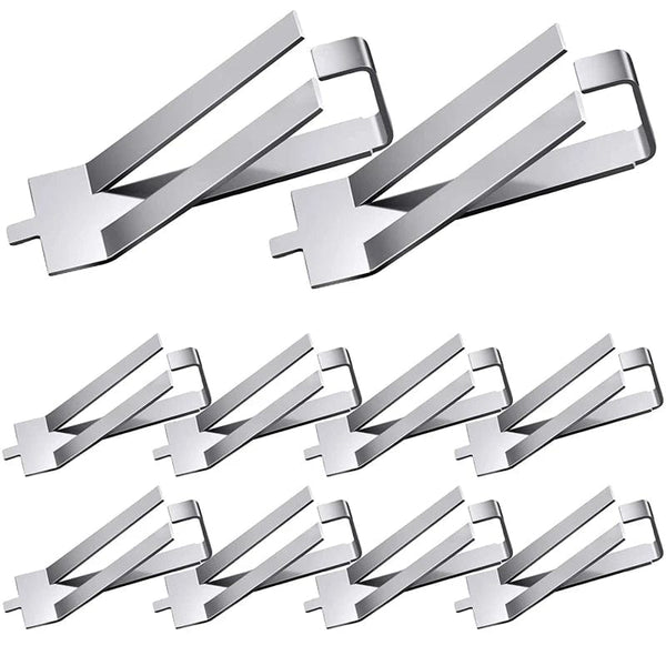 Planet Gates Creality 4PCS 3D Printer Parts Stainless Steel Glass Heated Bed Clips Clamp Holder Heatbed Clip For Ender 3 V2 Ender3 Pro CR-10S