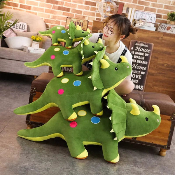 Planet Gates Creative Big Plush Soft Triceratops Stegosaurus Plush Toy Dinosaur Doll Stuffed Toy Kids Dinosaurs Toy Birthday Gifts