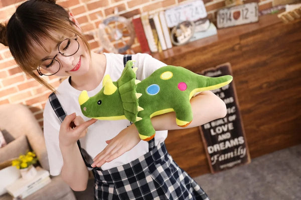 Planet Gates Creative Big Plush Soft Triceratops Stegosaurus Plush Toy Dinosaur Doll Stuffed Toy Kids Dinosaurs Toy Birthday Gifts