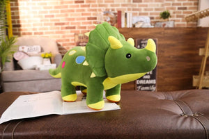 Planet Gates Creative Big Plush Soft Triceratops Stegosaurus Plush Toy Dinosaur Doll Stuffed Toy Kids Dinosaurs Toy Birthday Gifts