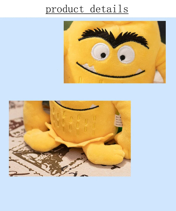 Planet Gates Creative Colorful Monster Throw Pillow Dolls Stuffed Toys Super Soft Office Chair Cushion Home Decor Girls Kids Birthday Gifts