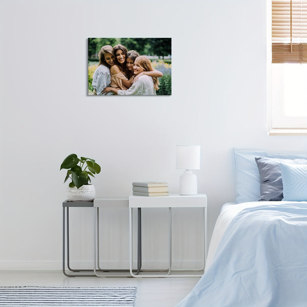 Planet Gates Creative Framed Canvas Print Poster Custom Photo Personalized Wall Art for Valentine's Day Decor Artwork Wall Painting Gift Keepsake