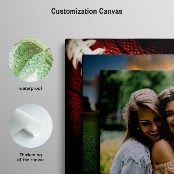 Planet Gates Creative Framed Canvas Print Poster Custom Photo Personalized Wall Art for Valentine's Day Decor Artwork Wall Painting Gift Keepsake