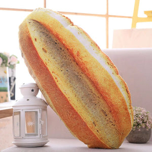 Planet Gates Creative Simulational Plush Bread Burger Shape Pillow Funny Food Nap Pillow And Cushion Kids Toy Birthday Gift 50cm/55cm