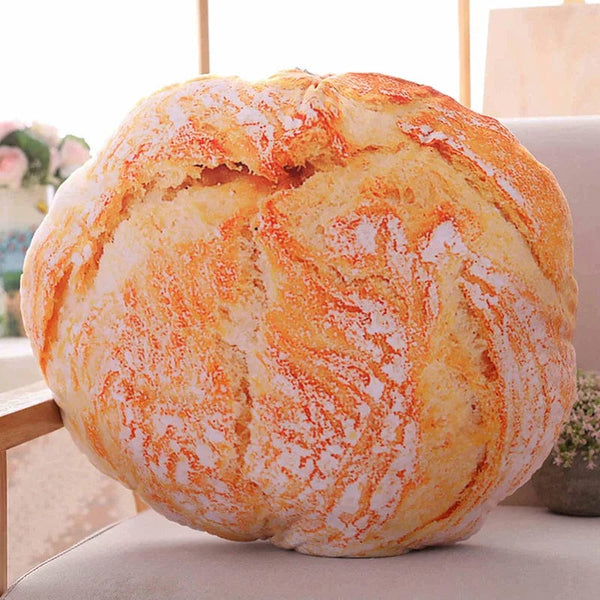 Planet Gates Creative Simulational Plush Bread Burger Shape Pillow Funny Food Nap Pillow And Cushion Kids Toy Birthday Gift 50cm/55cm