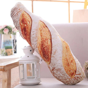 Planet Gates Creative Simulational Plush Bread Burger Shape Pillow Funny Food Nap Pillow And Cushion Kids Toy Birthday Gift 50cm/55cm