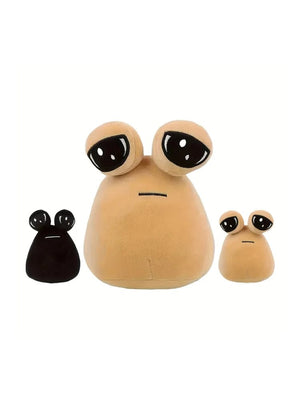 Planet Gates CRIMSON 3pcs Anime Game My Pet Alien Pou Kawaii Cartoon Plush Toys Pou Plushie Children Birthday Christmas Gifts