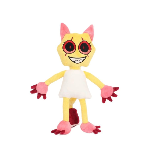 Planet Gates CRIMSON Dandy's World Plush Cute Dandy World Scrap Stuffed Horror Game Goob Pebble Plushie Soft Pillow Doll Children Gifts Doll