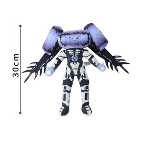 Planet Gates CRIMSON Skibidi Toilet Titans Drill Man Upgrade TV Man Woman Cameraman Drillman Speakerman Clock Speaker Man Plush Stuffed Doll Soft Toy