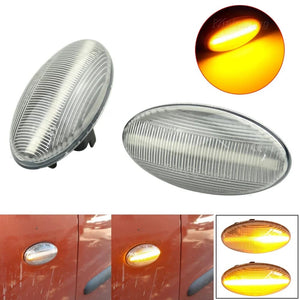Planet Gates Crystal 2x Led Dynamic Turn Signal Side Marker Light Lamp For Peugeot 1007 107 206 307 407 607 Partner Expert