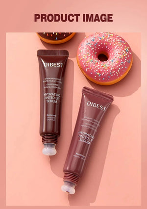 Planet Gates Crystal Dark Brown Mirror Water Lip Gloss Nude Lip Glaze Transparent Glass Oil Waterproof Liquid Lipstick Clear Tint Makeup