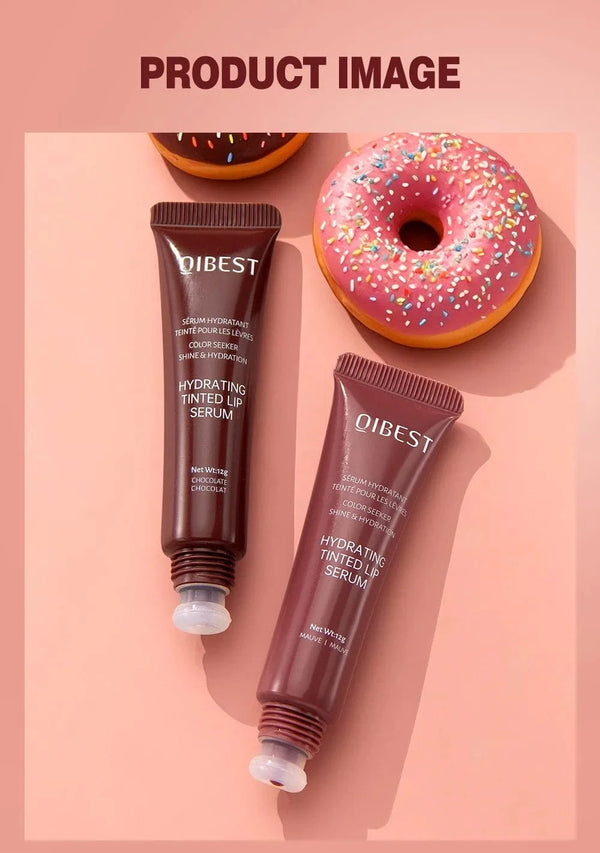 Planet Gates Crystal Dark Brown Mirror Water Lip Gloss Nude Lip Glaze Transparent Glass Oil Waterproof Liquid Lipstick Clear Tint Makeup
