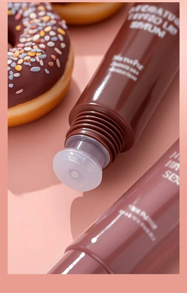 Planet Gates Crystal Dark Brown Mirror Water Lip Gloss Nude Lip Glaze Transparent Glass Oil Waterproof Liquid Lipstick Clear Tint Makeup