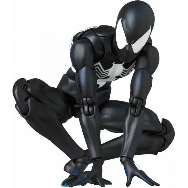 Planet Gates CT Black Spider-Man Action Figures Venom Spiderman Comic Version Mafex 147 Anime Figurine Statue Collection Model Decor Gift Toy
