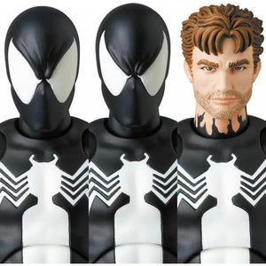 Planet Gates CT Black Spider-Man Action Figures Venom Spiderman Comic Version Mafex 147 Anime Figurine Statue Collection Model Decor Gift Toy