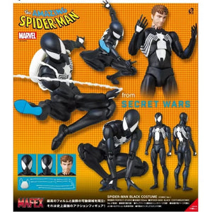 Planet Gates CT Black Spider-Man Action Figures Venom Spiderman Comic Version Mafex 147 Anime Figurine Statue Collection Model Decor Gift Toy