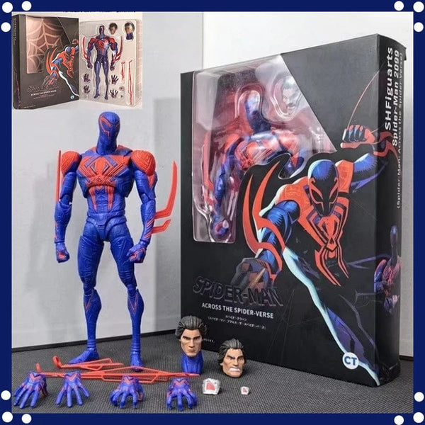 Planet Gates Ct Spider-Man 2099 Shf S.H.Figuarts Spiderman Across The Spider-Verse Part One anime Action Figures model Statue Toys gifts