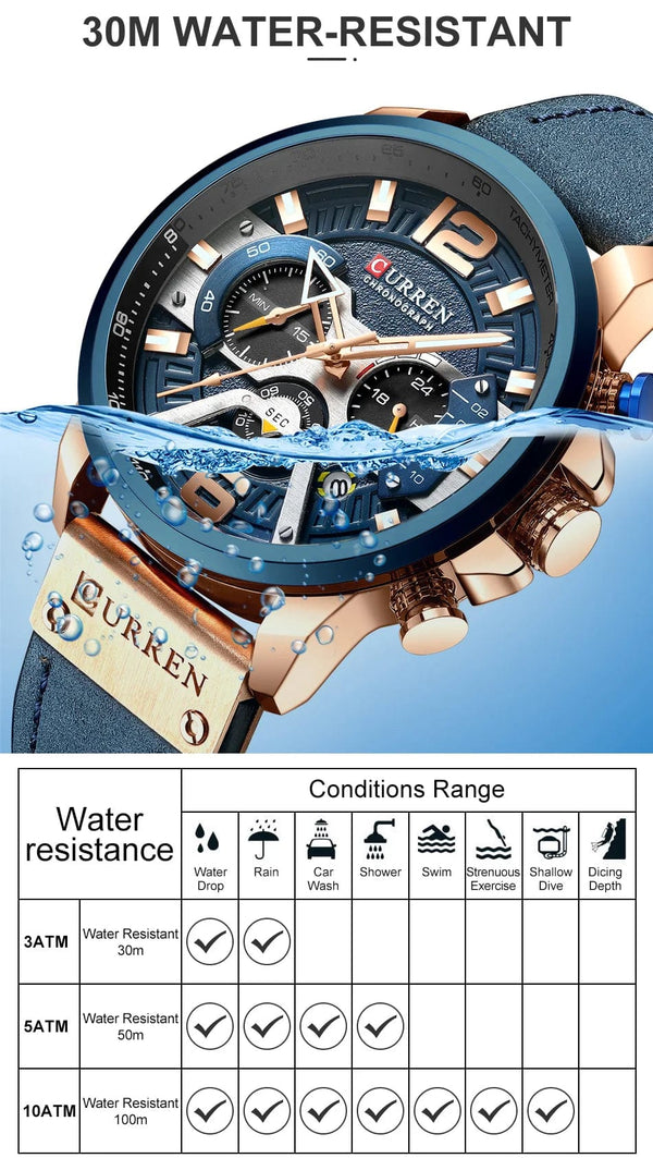 Planet Gates CURREN Luxury Brand Men Analog Leather Sports Watches Men's Army Military Watch Male Date Quartz Clock Relogio Masculino 2021