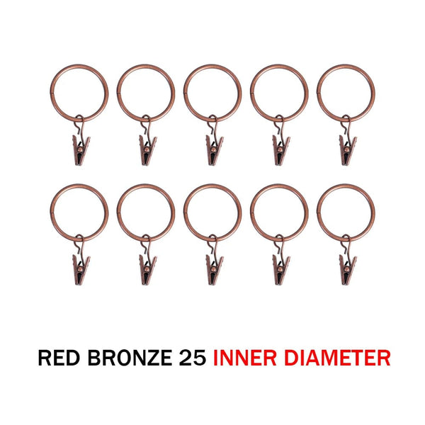 Planet Gates Curtain Hooks Hanging Clips Metal Clip Rustproof Curtain Rods holders Hangers Split Curtain Rings Buckles Eyelets Grommet Hook