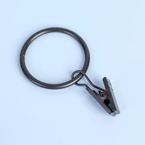Planet Gates Curtain Hooks Hanging Clips Metal Clip Rustproof Curtain Rods holders Hangers Split Curtain Rings Buckles Eyelets Grommet Hook