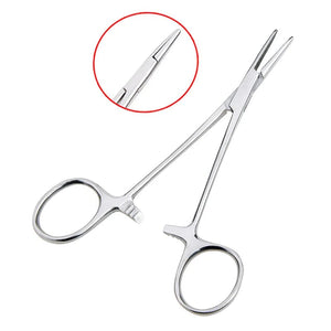 Planet Gates Curved Mouth / 18cm Hand Tool 12.5 16 18cm Hemostatic Forceps Pet Hair Clamp Fishing Locking Pliers Epilation Tools Curved/Straight Tip Cutter Tool