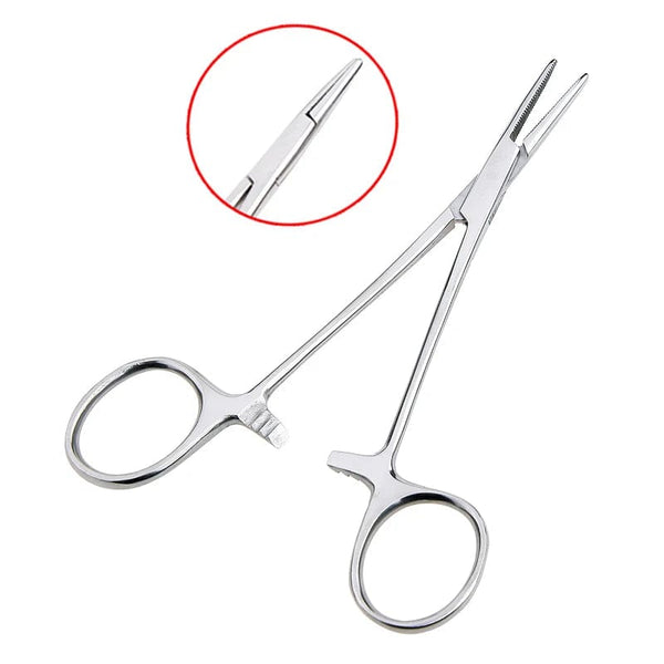 Planet Gates Curved Mouth / 18cm Hand Tool 12.5 16 18cm Hemostatic Forceps Pet Hair Clamp Fishing Locking Pliers Epilation Tools Curved/Straight Tip Cutter Tool