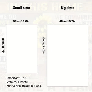 Planet Gates Custom Crossroad Signpost Poster Personalized Wall Art Canvas Print for Indoor Decor Ideal Gift for Home Office Living Room Bedroom Kitchen