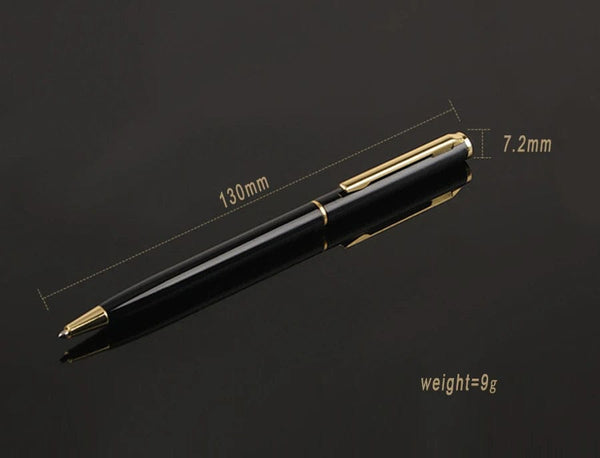 Planet Gates Custom Golden Text Ballpoint Pen Personalized Gift For School Office Logo Teacher Stationery Store Luxury Korean Product Writing