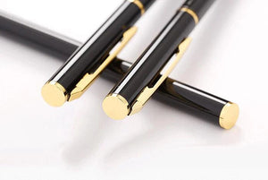 Planet Gates Custom Golden Text Ballpoint Pen Personalized Gift For School Office Logo Teacher Stationery Store Luxury Korean Product Writing