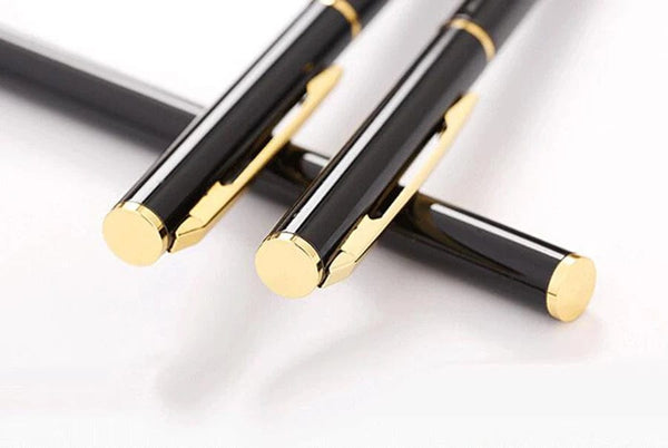 Planet Gates Custom Golden Text Ballpoint Pen Personalized Gift For School Office Logo Teacher Stationery Store Luxury Korean Product Writing