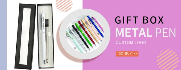 Planet Gates Custom Logo Gold Metal Ballpoint Pens Business Advertisement Signature Pens Office Supplies School Stationery Teacher Gift Pens