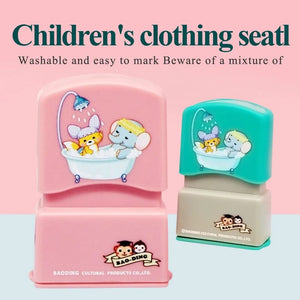 Planet Gates Custom-Made Baby Name Stamp DIY For Children Name Seal Student Clothes Chapter Not Easy To Fade Security Name Stamp Sticker