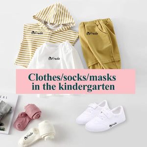 Planet Gates Custom-Made Baby Name Stamp DIY For Children Name Seal Student Clothes Chapter Not Easy To Fade Security Name Stamp Sticker