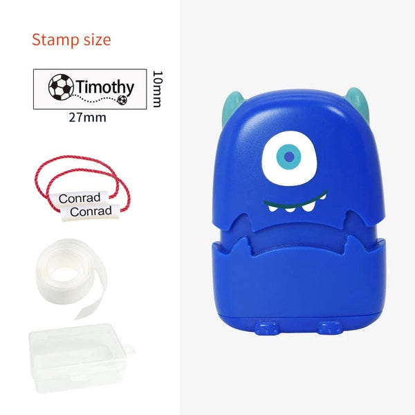Planet Gates Custom-Made Baby Name Stamp DIY For Children Name Seal Student Clothes Chapter Not Easy To Fade Security Name Stamp Sticker