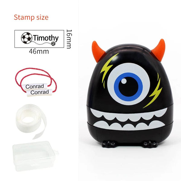 Planet Gates Custom-Made Baby Name Stamp DIY For Children Name Seal Student Clothes Chapter Not Easy To Fade Security Name Stamp Sticker