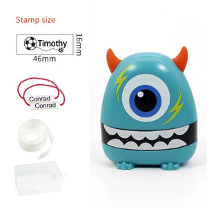 Planet Gates Custom-Made Baby Name Stamp DIY For Children Name Seal Student Clothes Chapter Not Easy To Fade Security Name Stamp Sticker