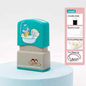 Planet Gates Custom-Made Baby Name Stamp DIY For Children Name Seal Student Clothes Chapter Not Easy To Fade Security Name Stamp Sticker