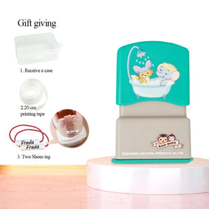 Planet Gates Custom-Made Baby Name Stamp DIY For Children Name Seal Student Clothes Chapter Not Easy To Fade Security Name Stamp Sticker