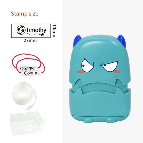 Planet Gates Custom-Made Baby Name Stamp DIY For Children Name Seal Student Clothes Chapter Not Easy To Fade Security Name Stamp Sticker