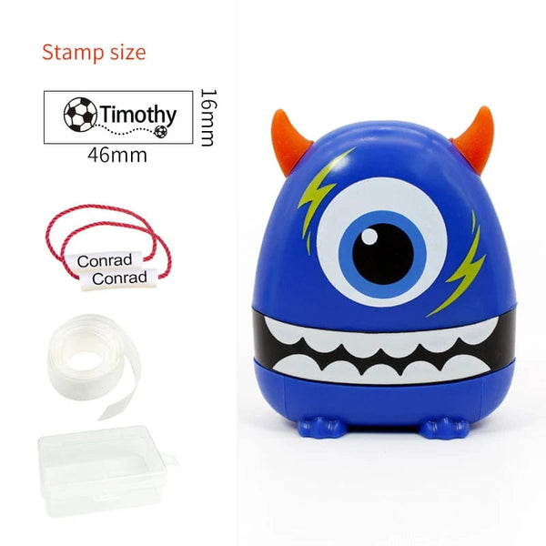 Planet Gates Custom-Made Baby Name Stamp DIY For Children Name Seal Student Clothes Chapter Not Easy To Fade Security Name Stamp Sticker