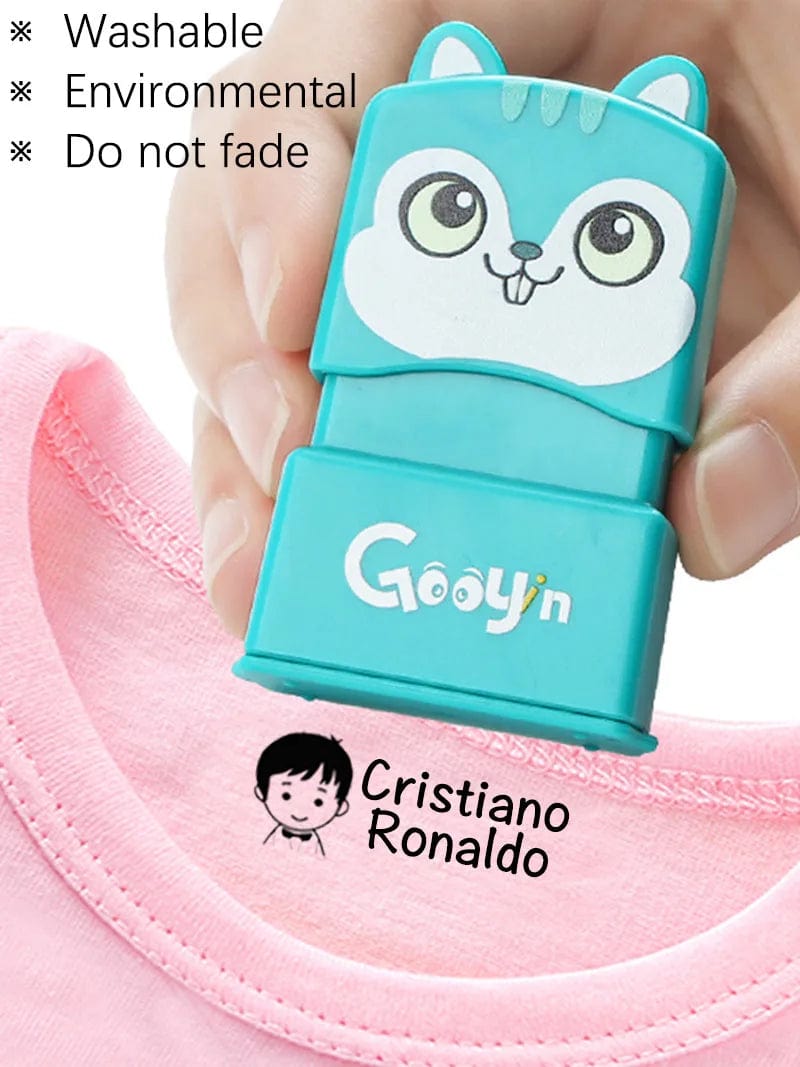 Planet Gates Custom-Made Stamp Baby Boys Girls DIY Toys For Children Customized Sticker Name Seal Student Clothes Chapter No Fade Security 01