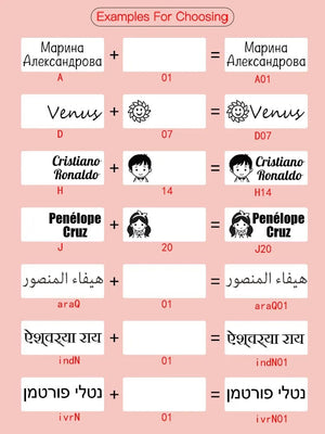 Planet Gates Custom-Made Stamp Baby Boys Girls DIY Toys For Children Customized Sticker Name Seal Student Clothes Chapter No Fade Security 01